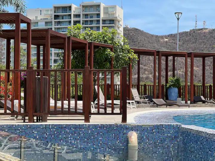Apartamento Samaria Club Resort 산타마르타 외부 사진